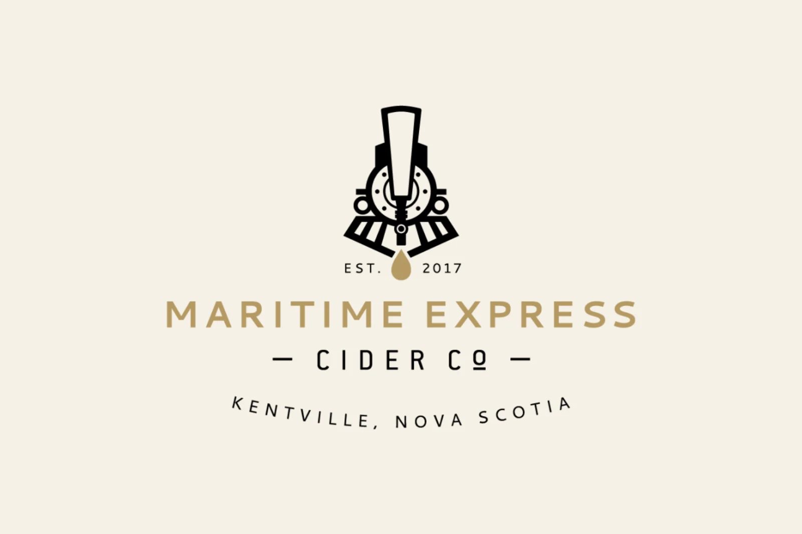 The logo for Maritime Express Cider Company